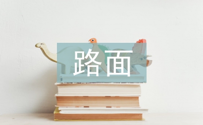 路面施工工作总结