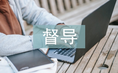 督导检查汇报材料