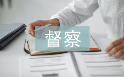 公安局督察报告