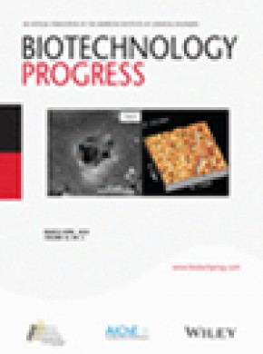 Biotechnology Progress杂志