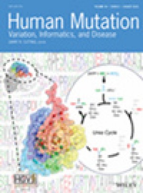Human Mutation杂志