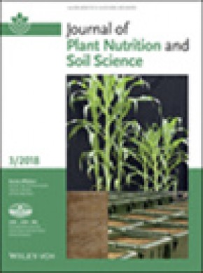 Journal Of Plant Nutrition And Soil Science杂志