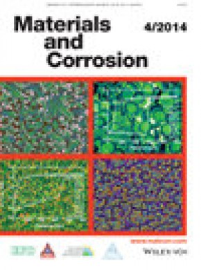 Materials And Corrosion-werkstoffe Und Korrosion杂志