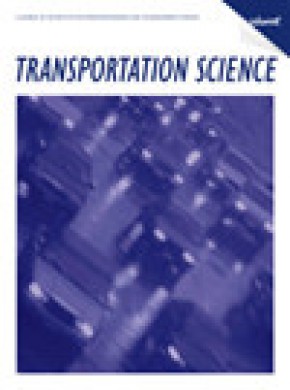 Transportation Science杂志