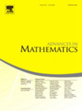Advances In Mathematics杂志