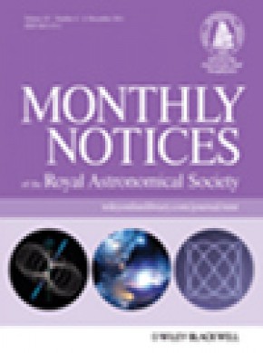 Monthly Notices Of The Royal Astronomical Society杂志