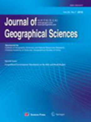 Journal Of Geographical Sciences杂志