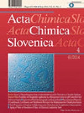 Acta Chimica Slovenica