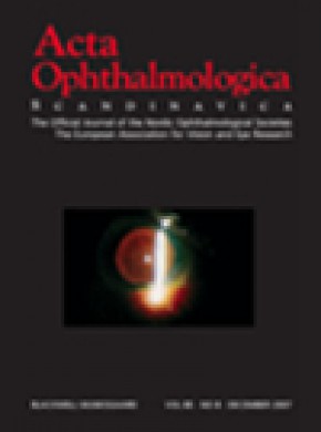 Acta Ophthalmologica杂志