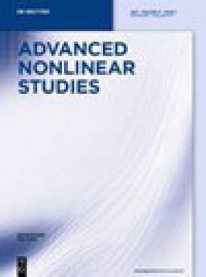 Advanced Nonlinear Studies杂志