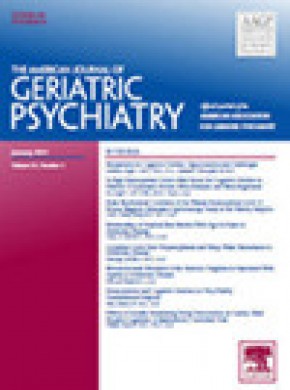 American Journal Of Geriatric Psychiatry杂志