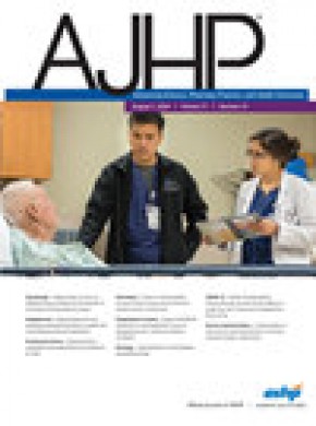 American Journal Of Health-system Pharmacy杂志