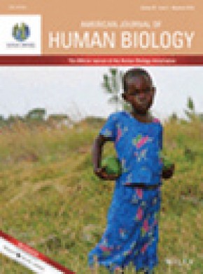 American Journal Of Human Biology杂志