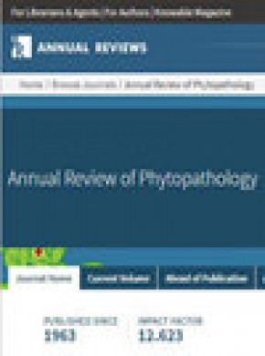 Annual Review Of Phytopathology杂志