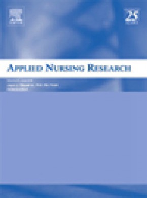 Applied Nursing Research杂志