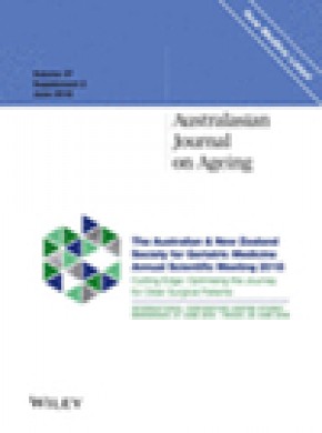 Australasian Journal On Ageing杂志