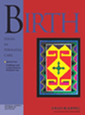 Birth-issues In Perinatal Care杂志
