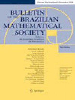 Bulletin Of The Brazilian Mathematical Society杂志