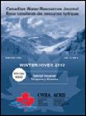 Canadian Water Resources Journal杂志