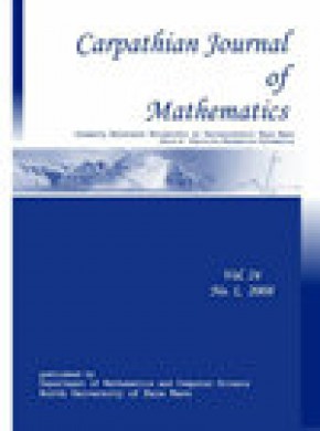 Carpathian Journal Of Mathematics杂志