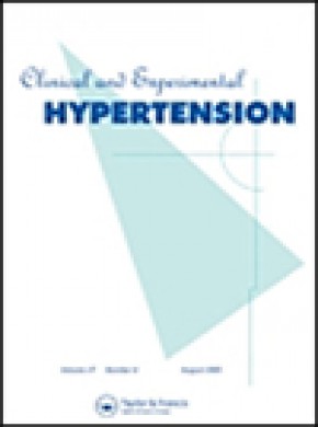 Clinical And Experimental Hypertension杂志