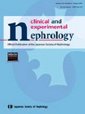 Clinical And Experimental Nephrology杂志