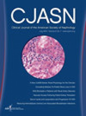 Clinical Journal Of The American Society Of Nephrology