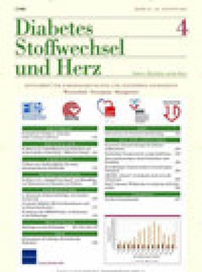 Diabetes Stoffwechsel Und Herz杂志