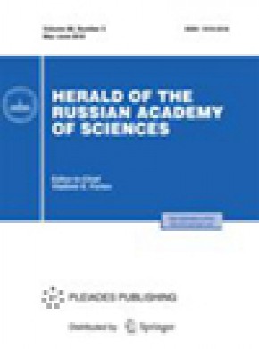 Herald Of The Russian Academy Of Sciences杂志