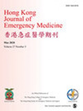 Hong Kong Journal Of Emergency Medicine杂志