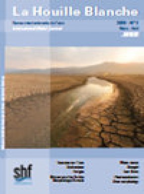 Houille Blanche-revue Internationale De L Eau杂志