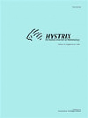 Hystrix-italian Journal Of Mammalogy杂志