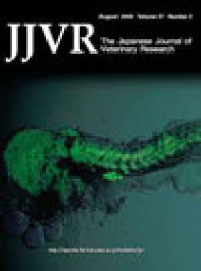 Japanese Journal Of Veterinary Research杂志