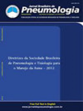 Jornal Brasileiro De Pneumologia杂志