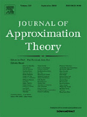 Journal Of Approximation Theory杂志