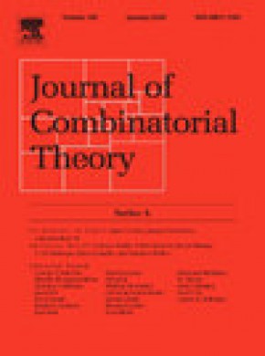 Journal Of Combinatorial Theory Series A杂志