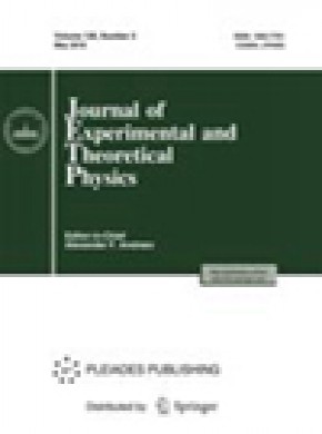 Journal Of Experimental And Theoretical Physics杂志