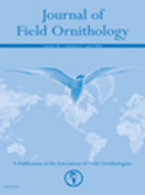 Journal Of Field Ornithology杂志