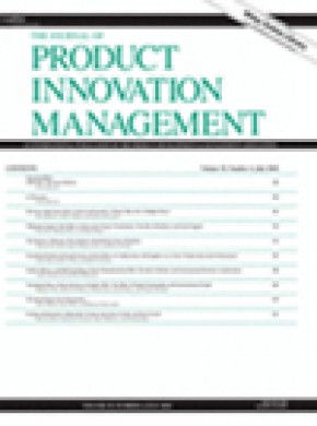 Journal Of Product Innovation Management杂志