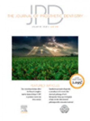 Journal Of Prosthetic Dentistry杂志