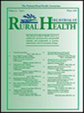 Journal Of Rural Health杂志
