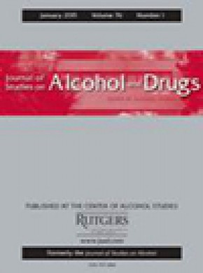 Journal Of Studies On Alcohol And Drugs杂志