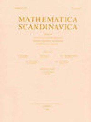 Mathematica Scandinavica杂志