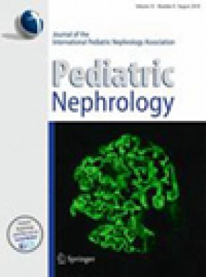 Pediatric Nephrology杂志