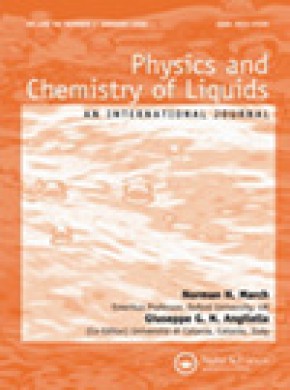 Physics And Chemistry Of Liquids杂志