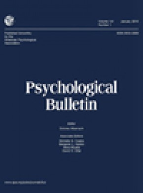 Psychological Bulletin杂志