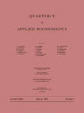 Quarterly Of Applied Mathematics杂志