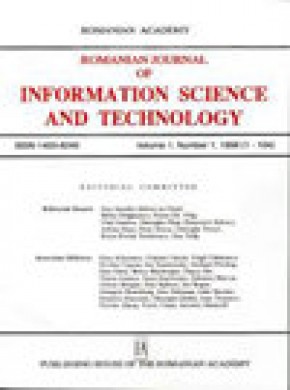 Romanian Journal Of Information Science And Technology