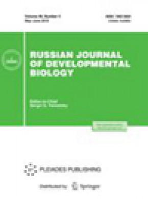 Russian Journal Of Developmental Biology