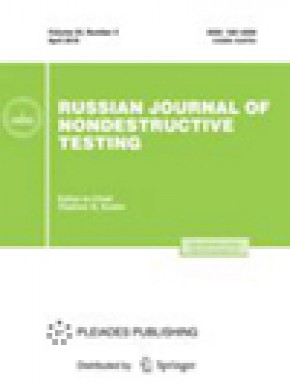 Russian Journal Of Nondestructive Testing